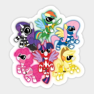 My Little Morphin Pony Rangers - 2 Sticker